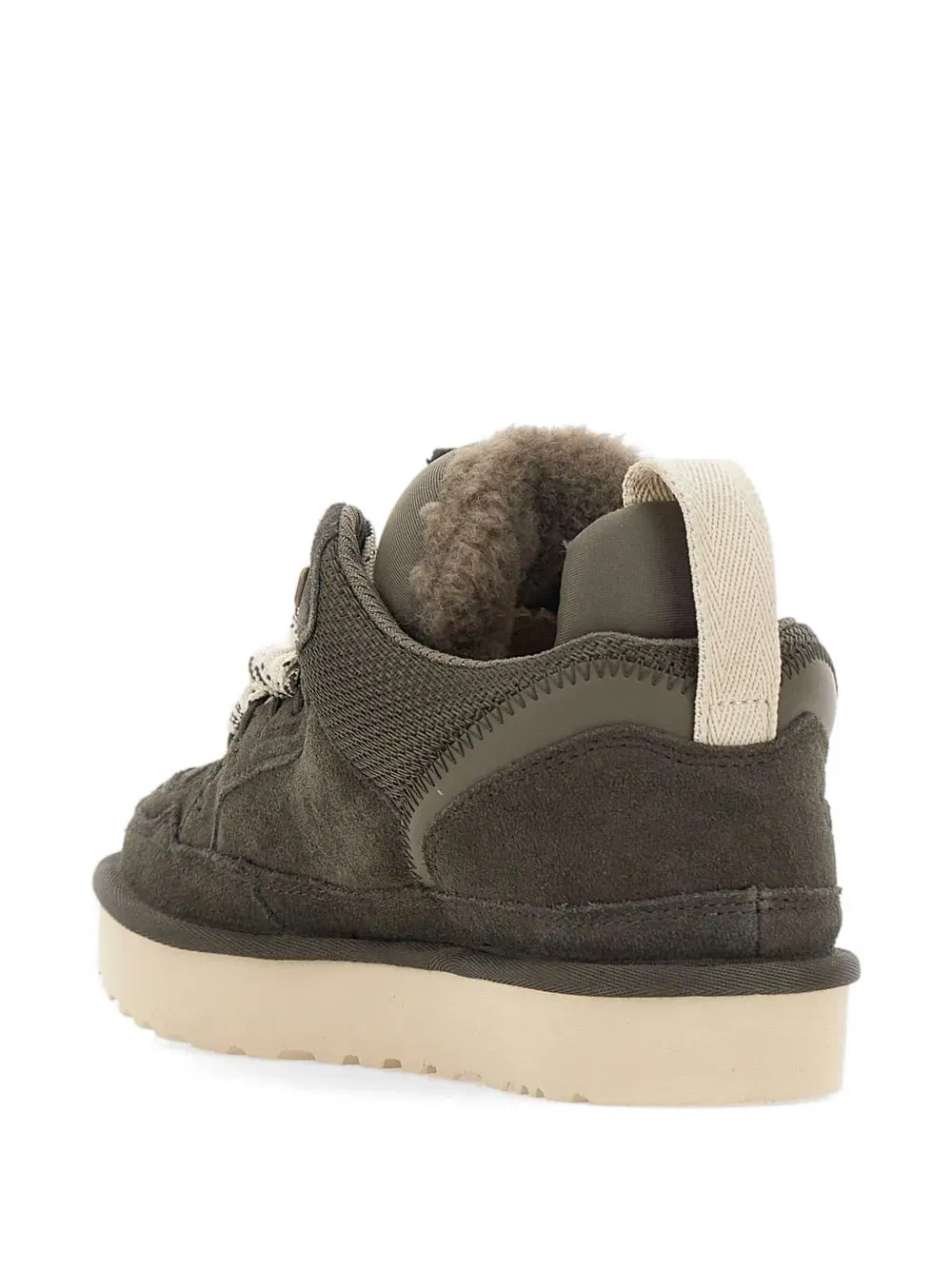 padded-collar low-top sneakers