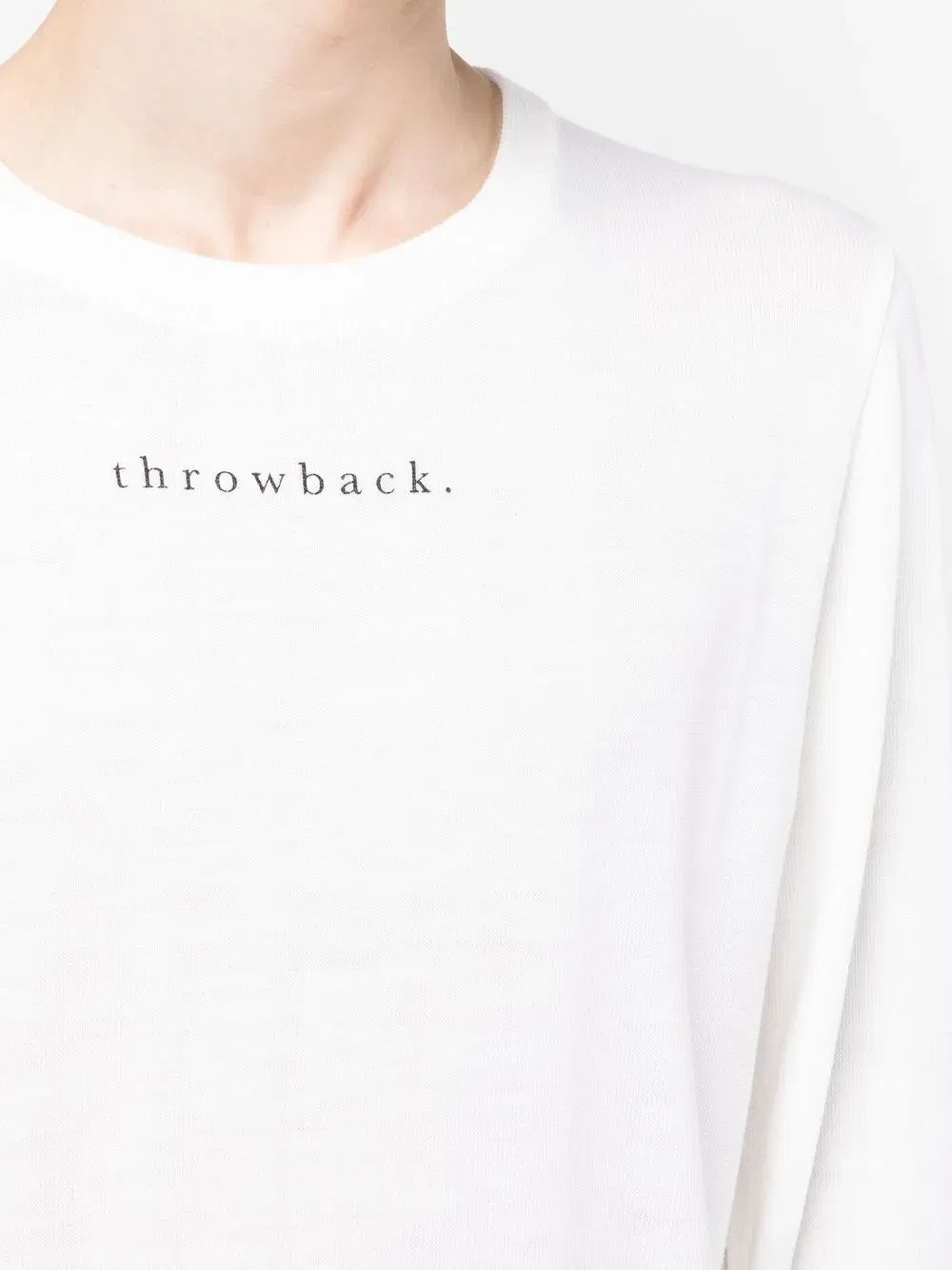 graphic-print merino-blend jumper