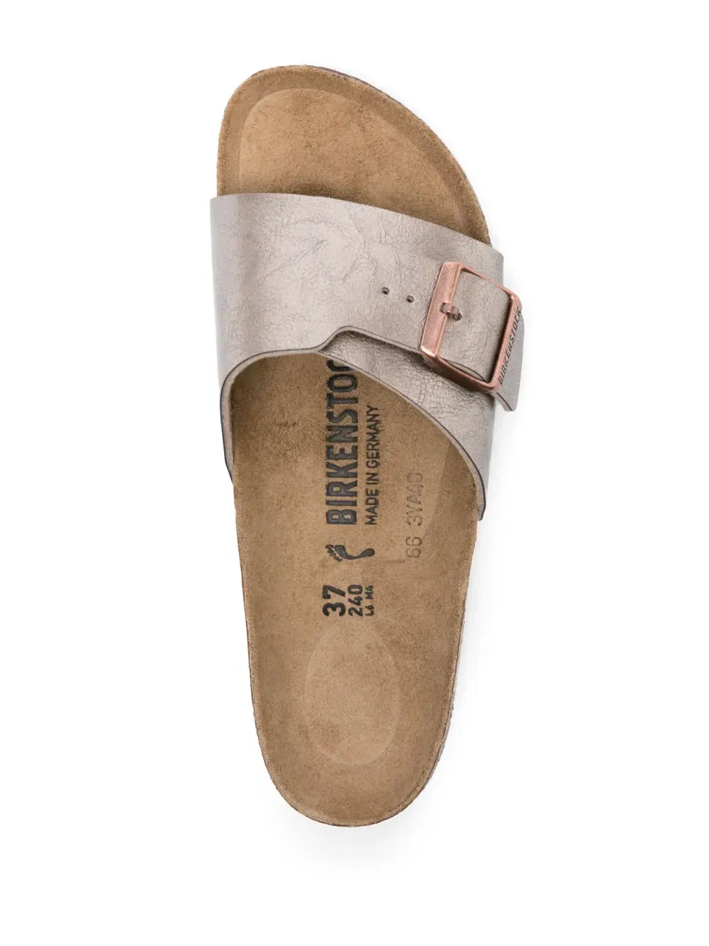 Catalina metallic leather sandals