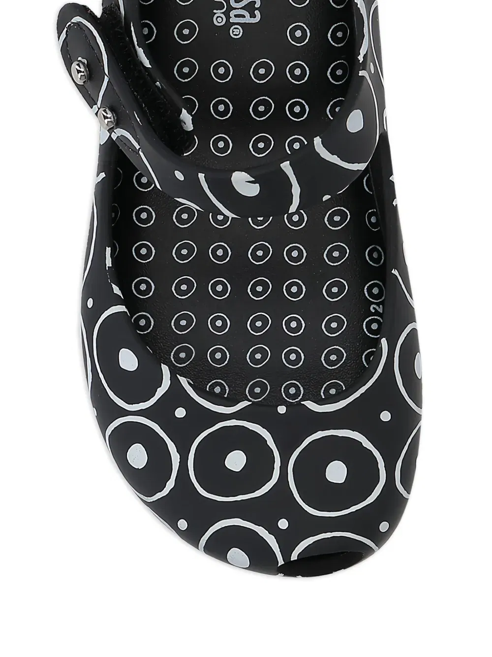 x 10 CORSO COMO graphic-print sandals