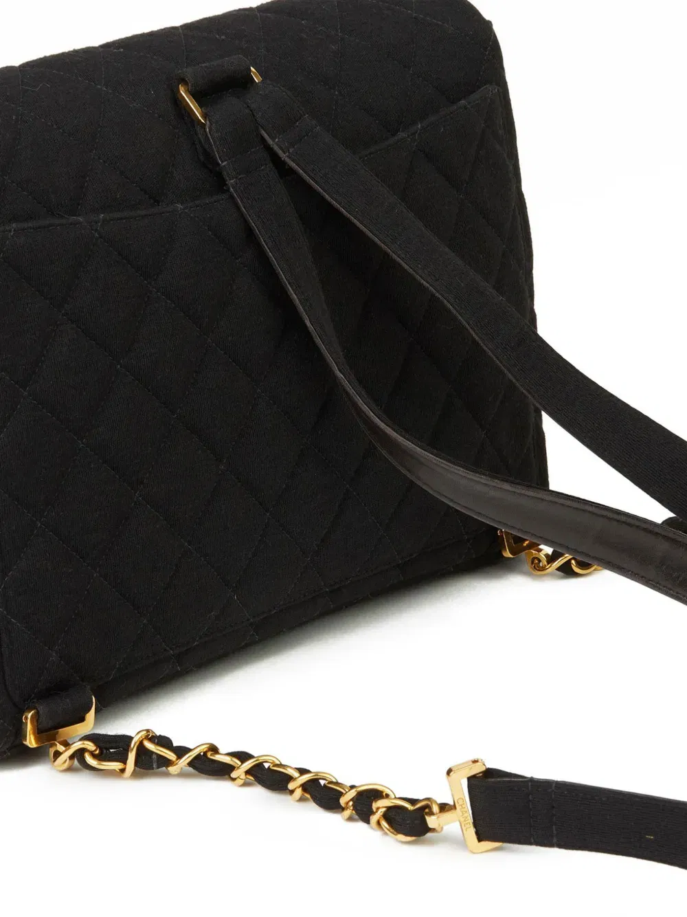 1995 Jumbo CC turn-lock flap wool backpack