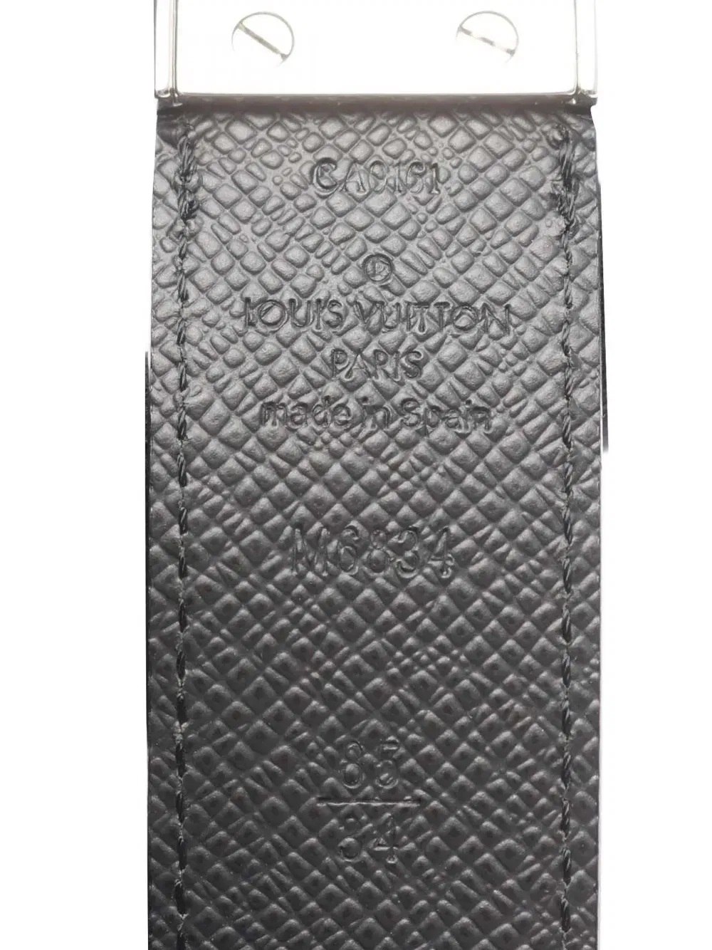 2011 Damier Graphite Seattle belt