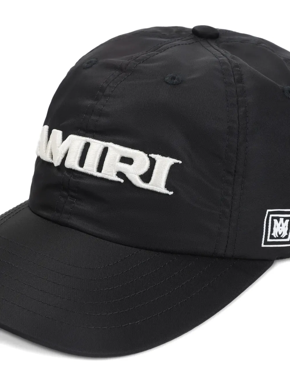 logo-embroidered hat