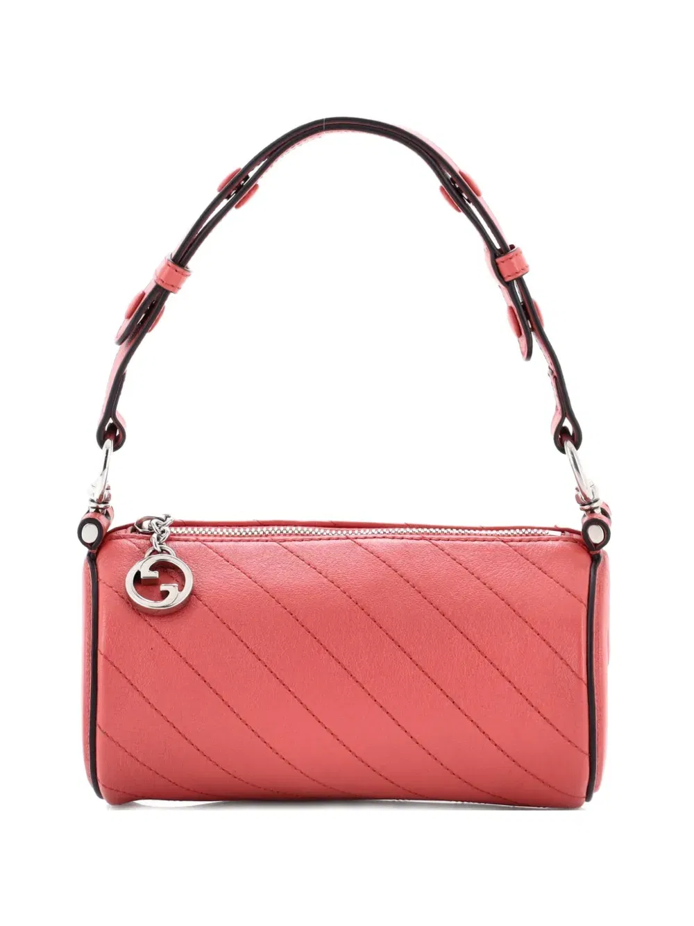 Blondie Diagonal Quilted Leather Mini shoulder bag