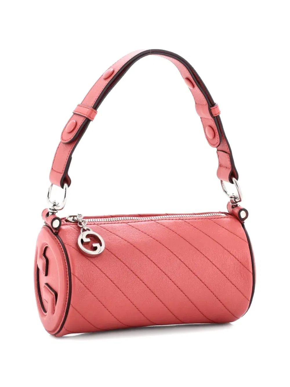 Blondie Diagonal Quilted Leather Mini shoulder bag