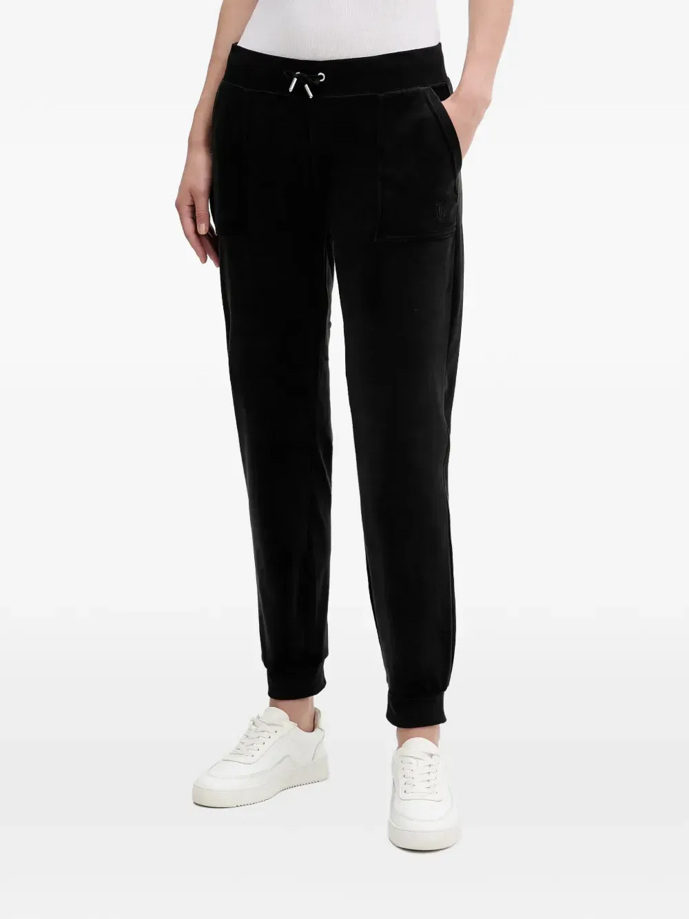 pocket drawstring-fastening trousers