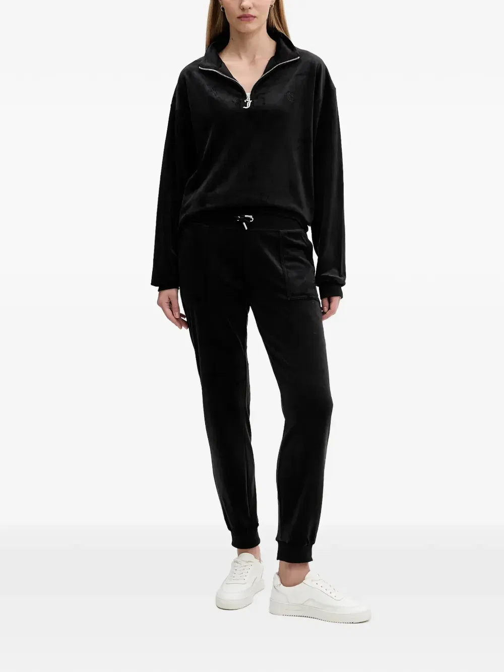 pocket drawstring-fastening trousers