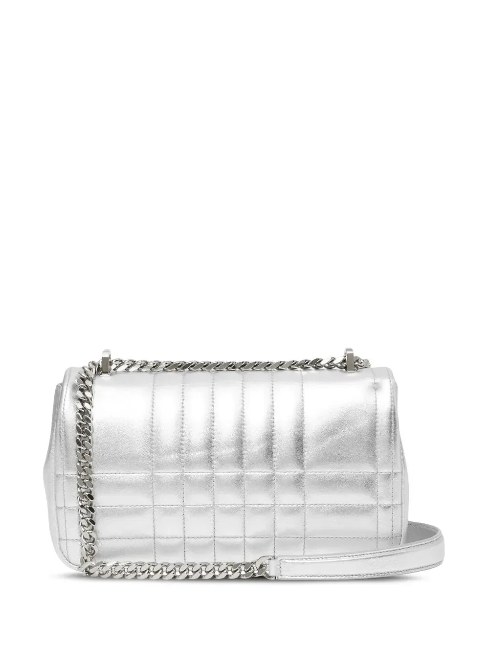 Small Lola quilted metallic leather bag