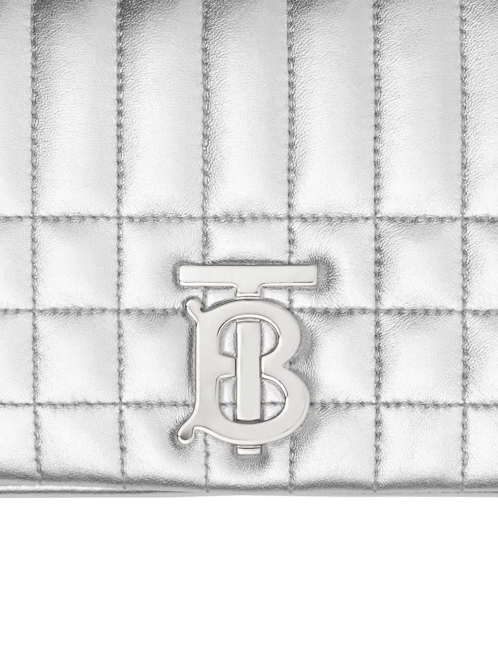 Small Lola quilted metallic leather bag