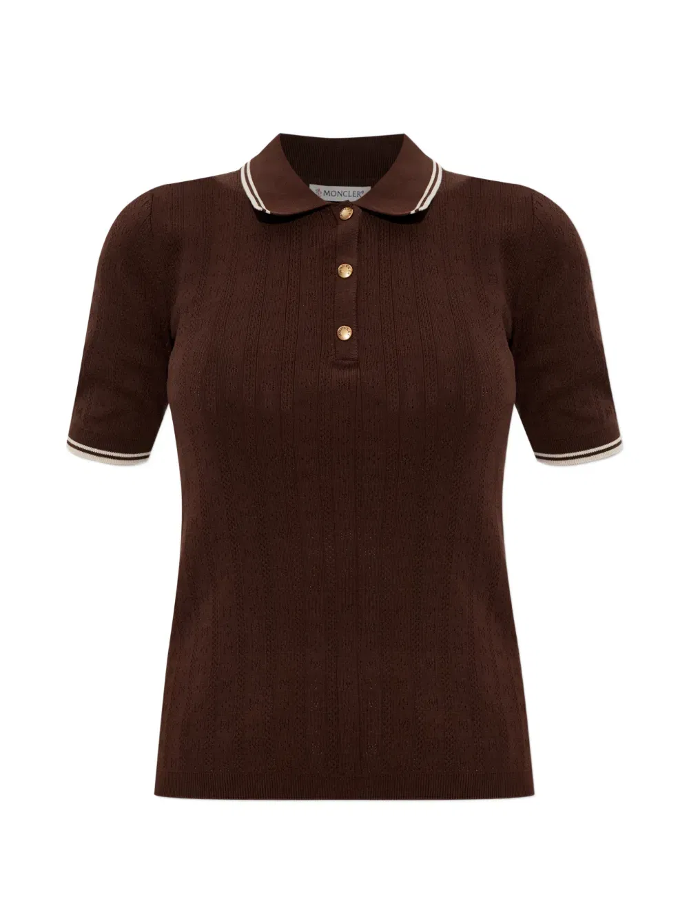 buttoned polo tops