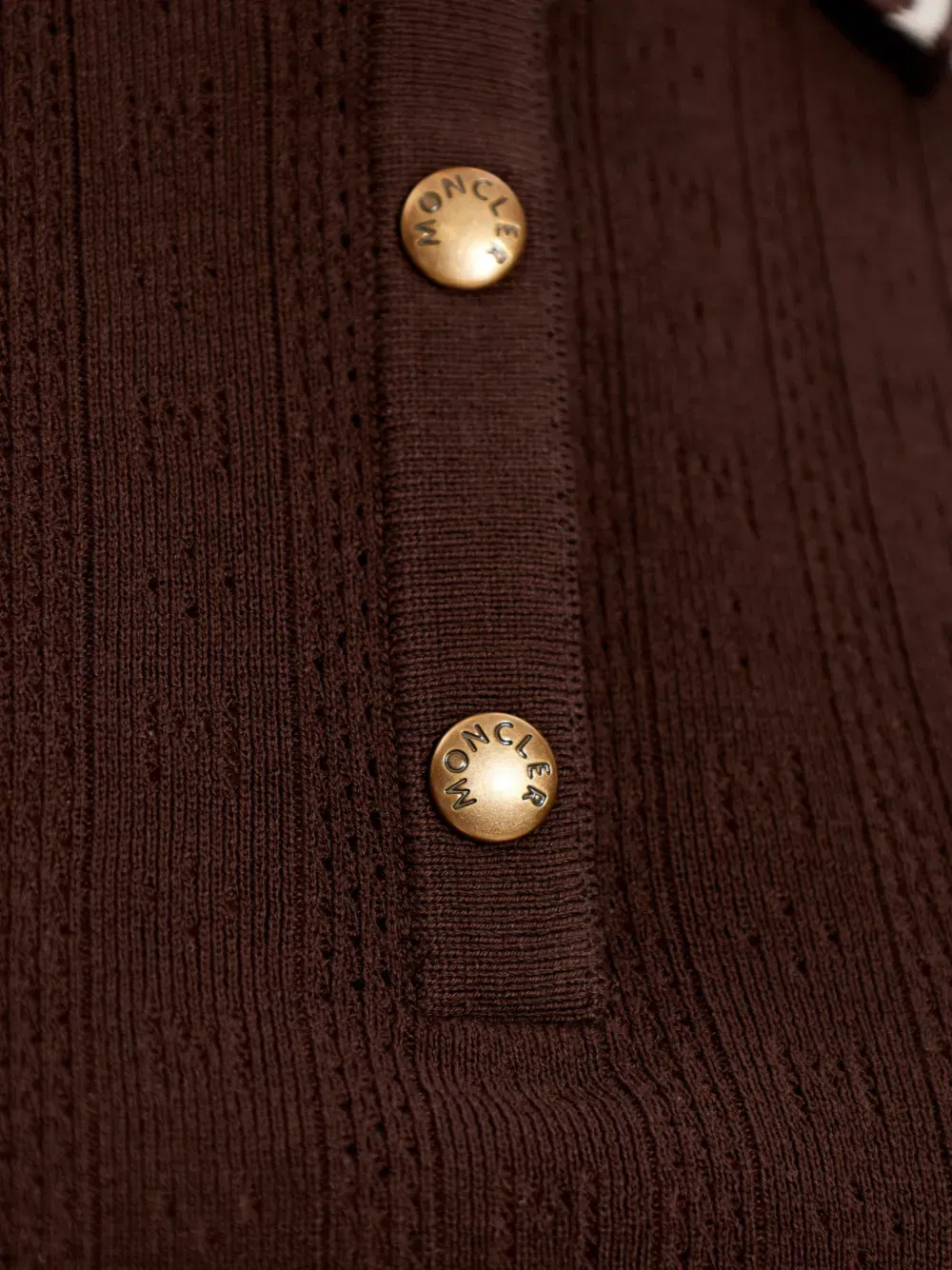 buttoned polo tops
