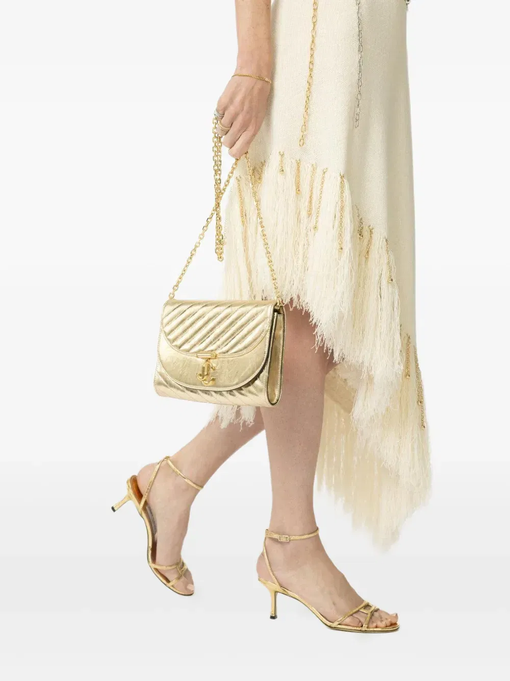 65mm Leo leather ankle-strap sandals