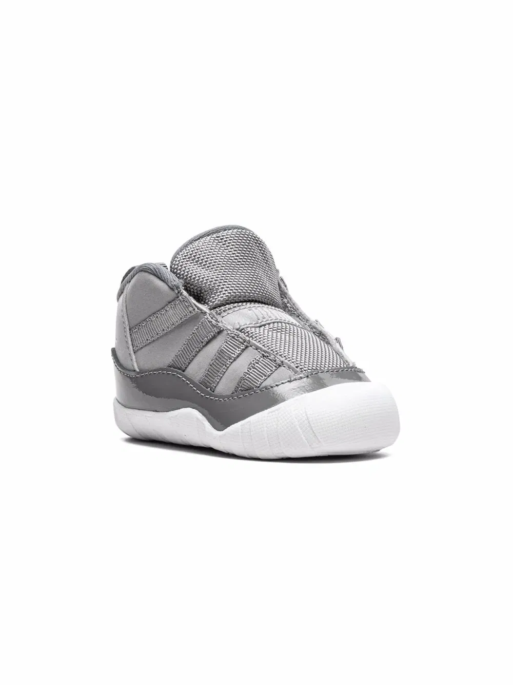 Jordan 11 Cool Grey crib bootie