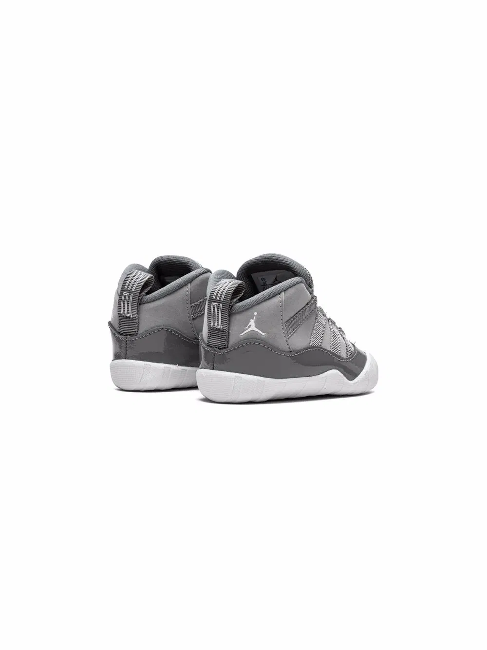 Jordan 11 Cool Grey crib bootie