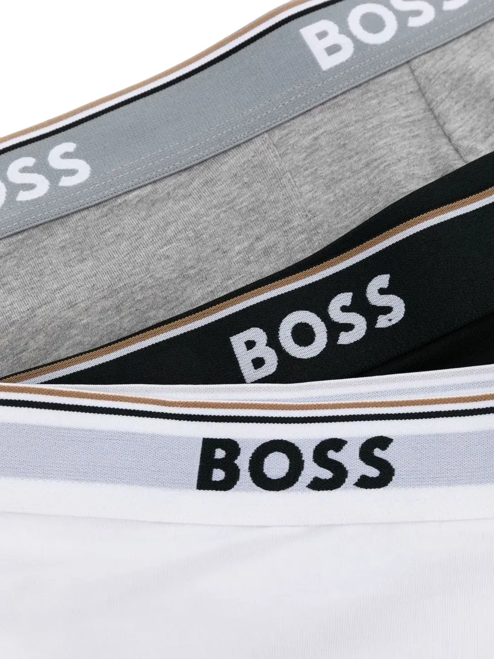 pack of three logo-waistband boxer briefs