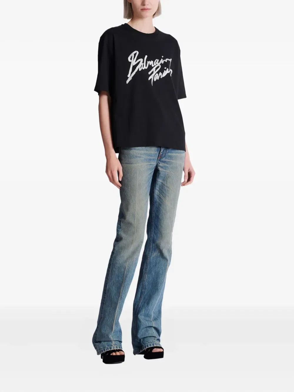 Boxy logo-print T-Shirt
