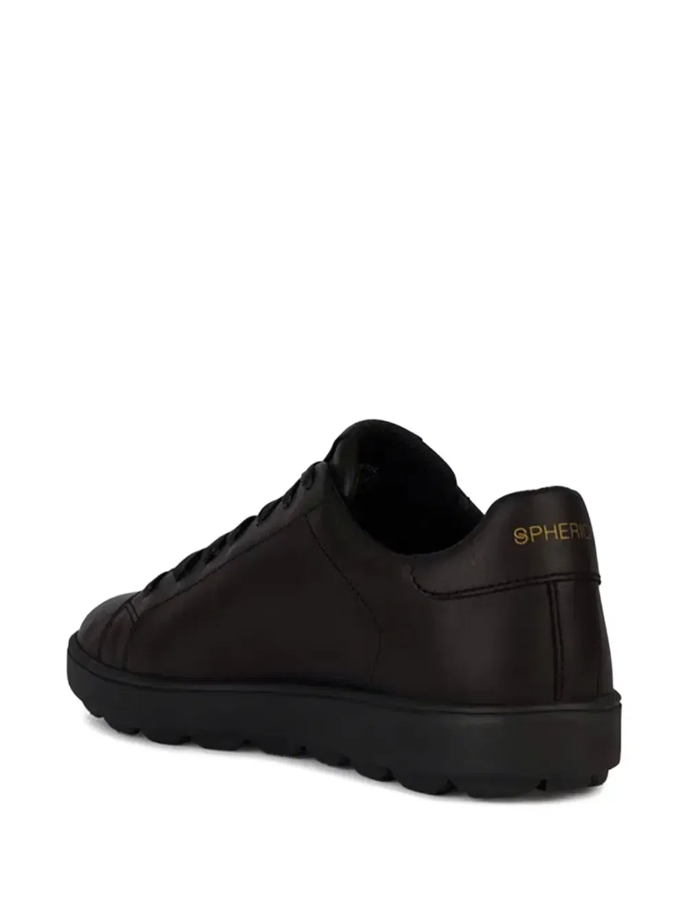 Spherica leather lace-up sneakers