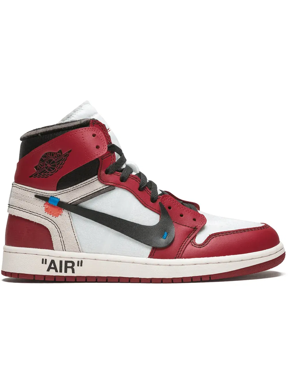 x Off-White The 10: Air Jordan 1 "Chicago" sneakers