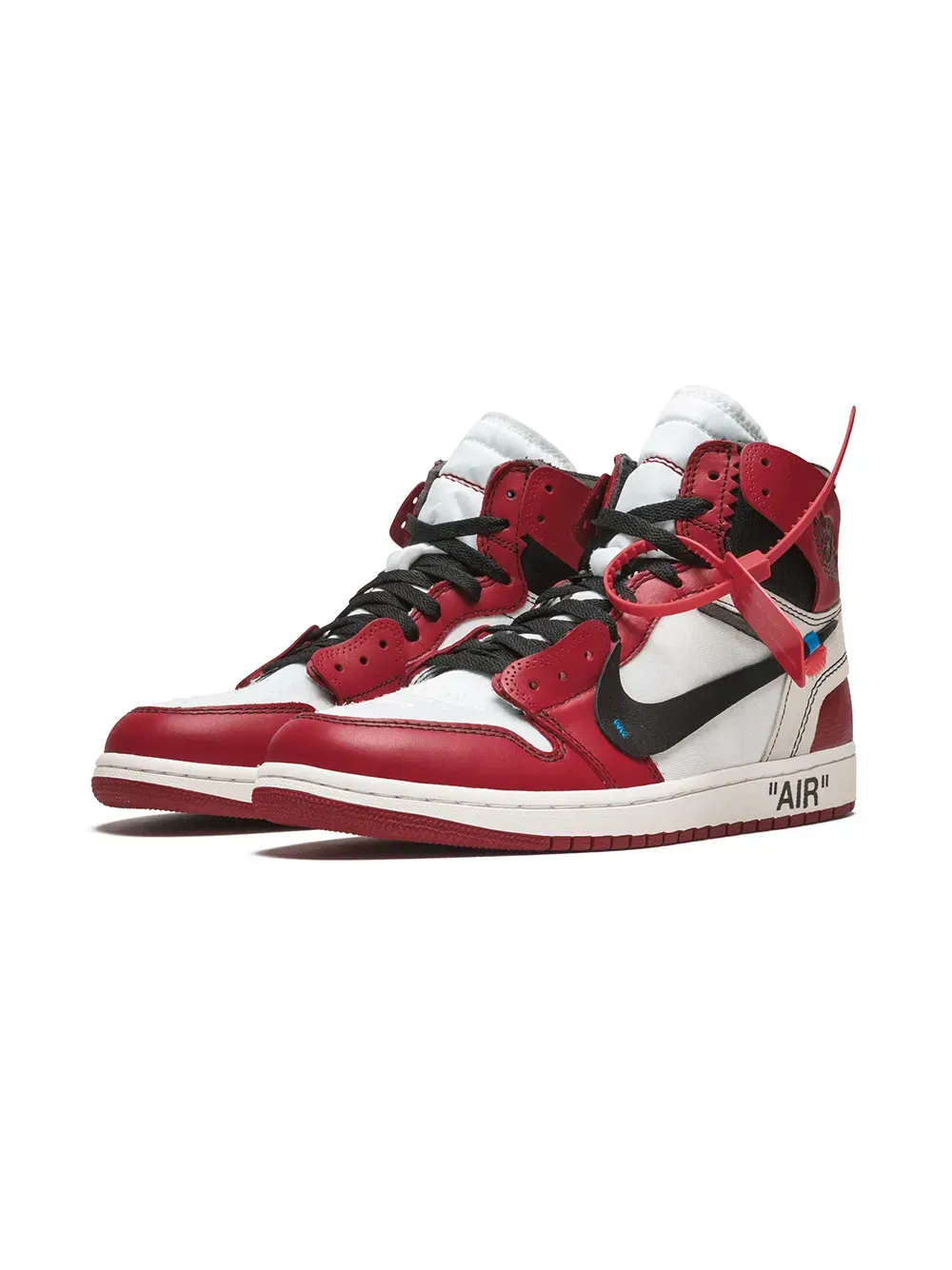 x Off-White The 10: Air Jordan 1 "Chicago" sneakers