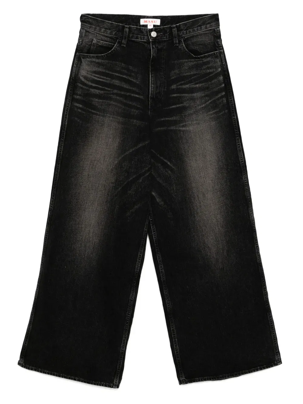 washed baggy jeans