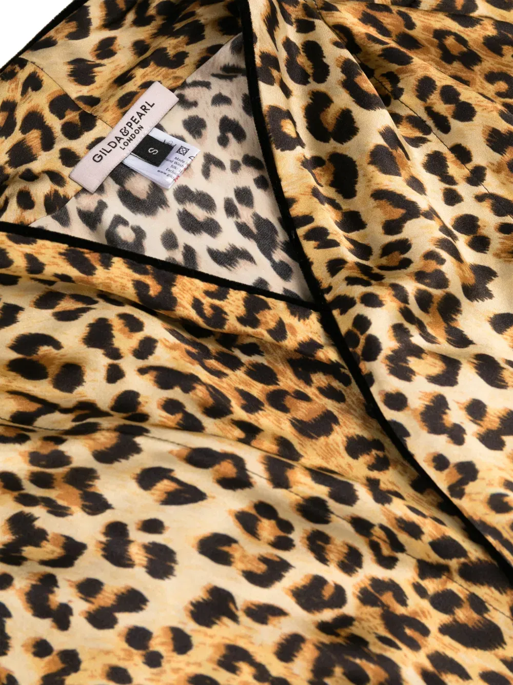 Golden Hollywood silk pyjama set