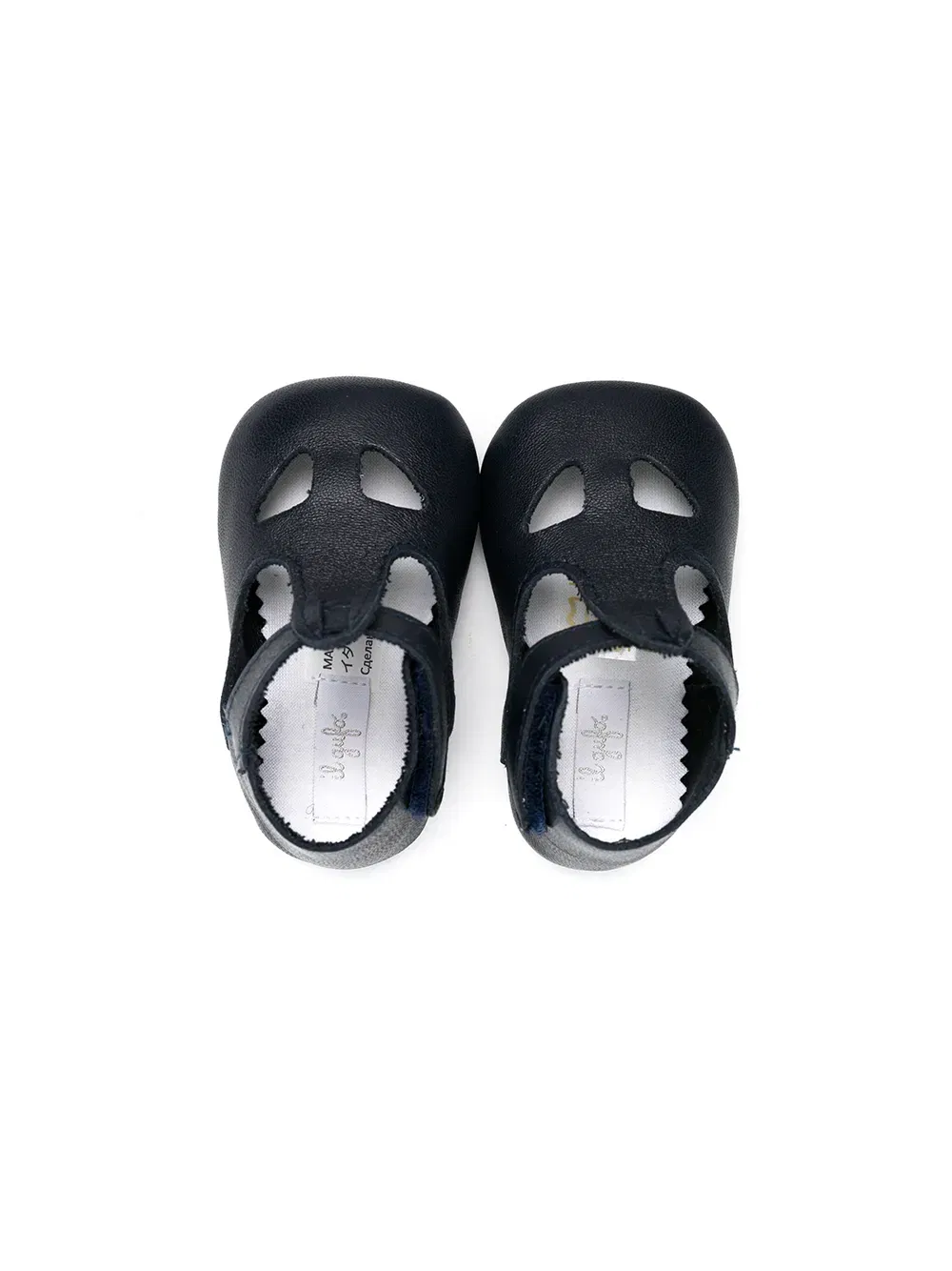Mary Jane leather pre-walkers