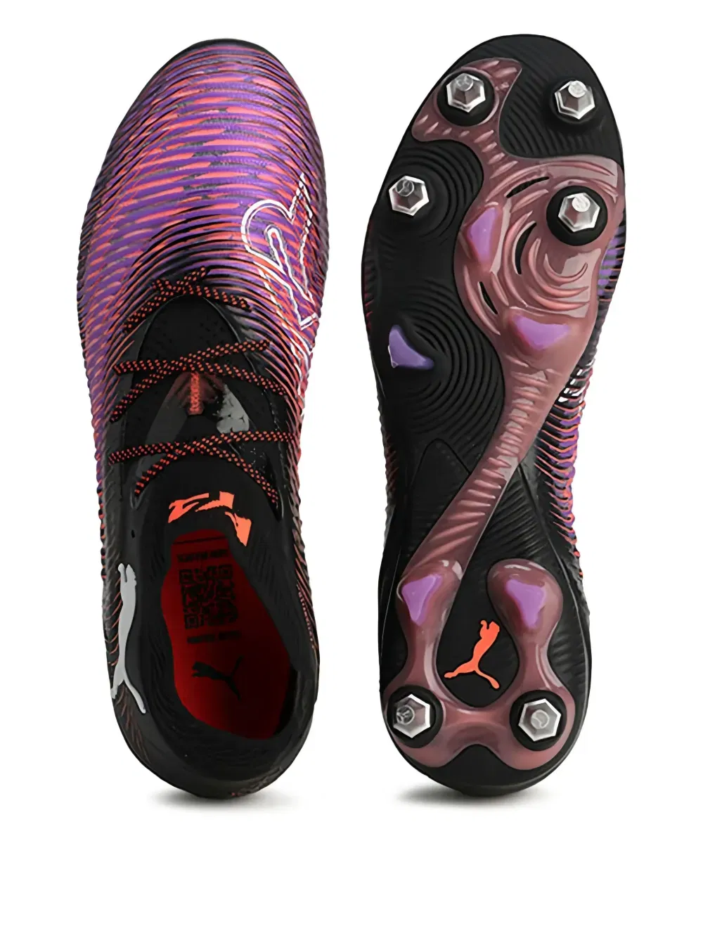 Future 8 Ultimete MxSG logo-embroidered football sneakers
