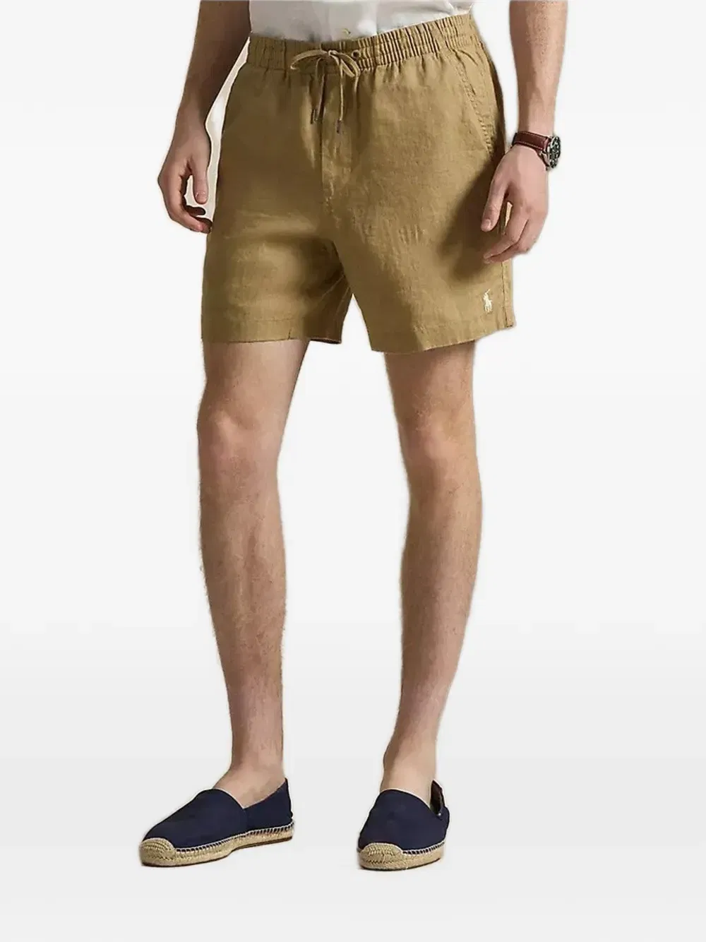Prepster drawstring logo shorts