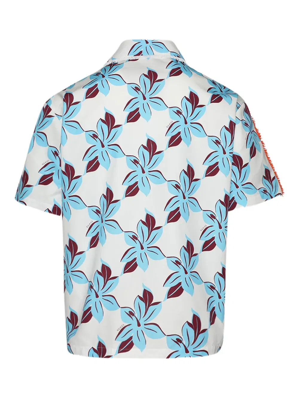 dolphin-print shirt