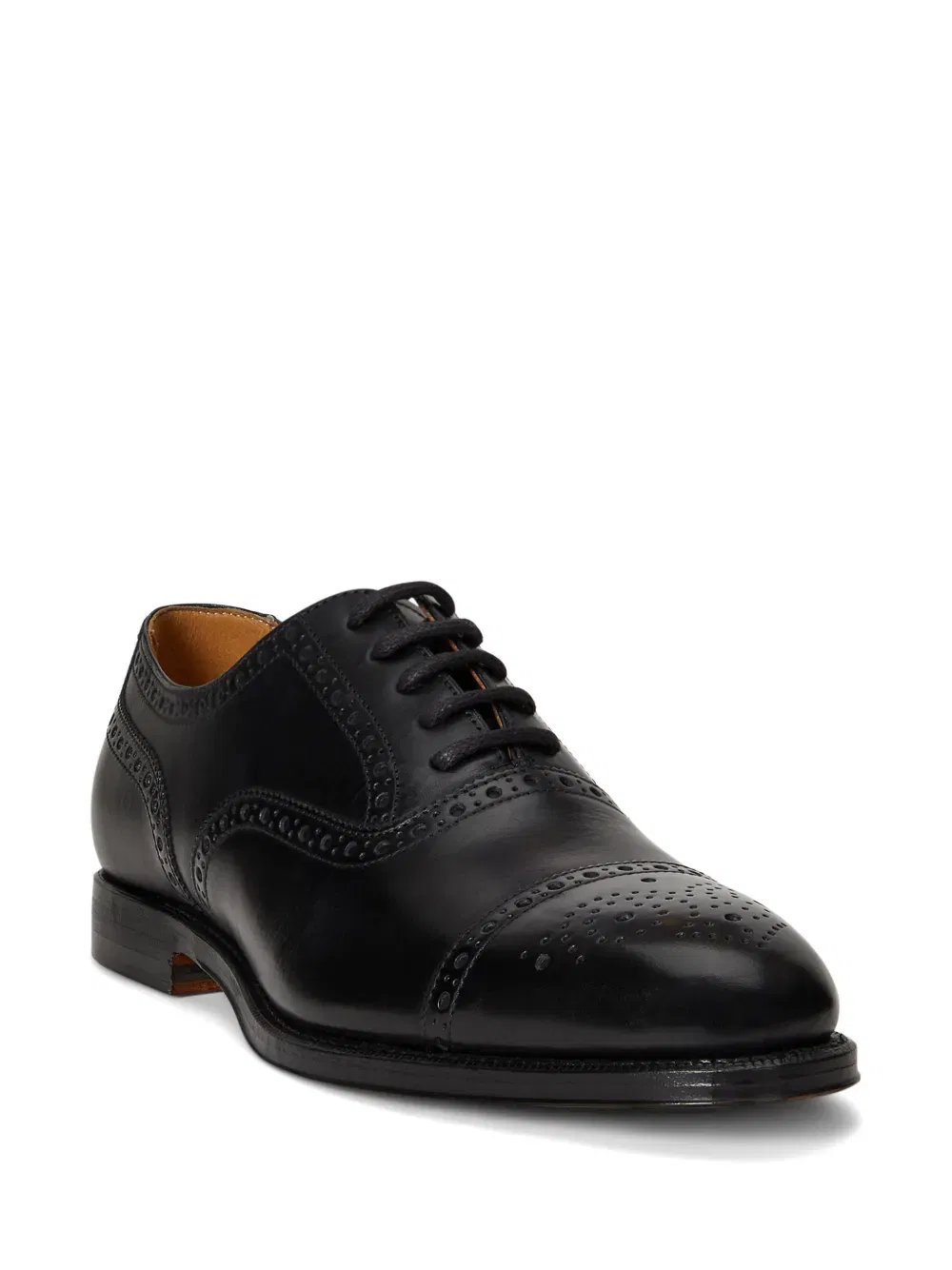 Maestra perforated cap-toe Oxford shoes
