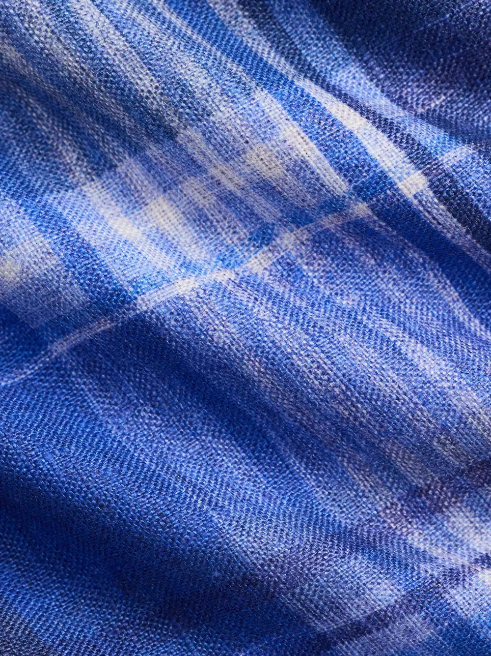 plaid-pattern tie