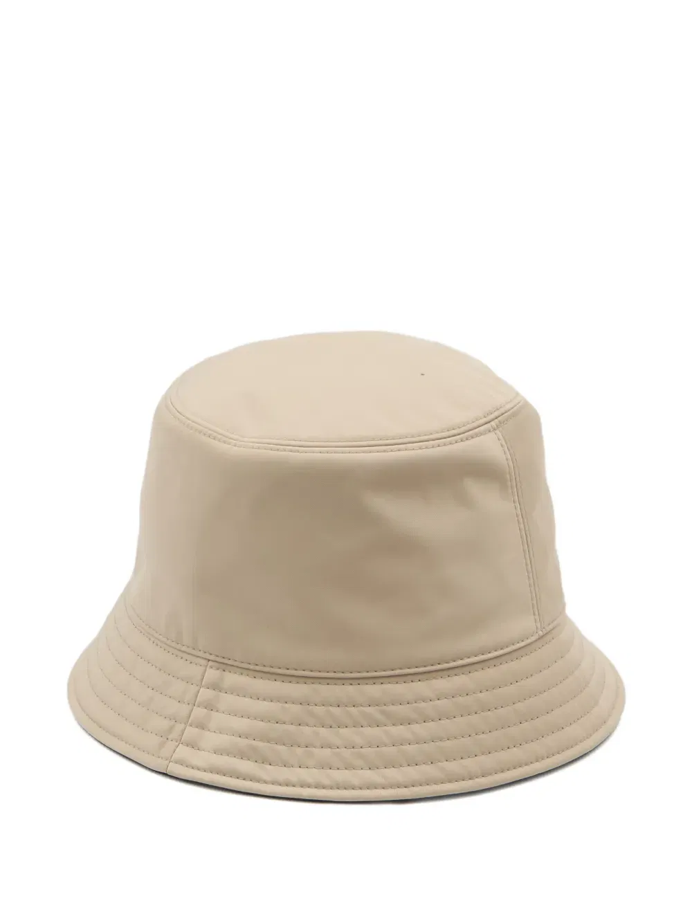 reversible logo-patch bucket hat