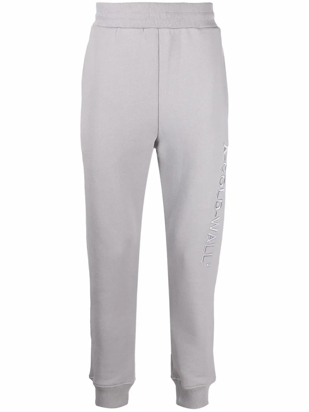 embossed logo trackpants