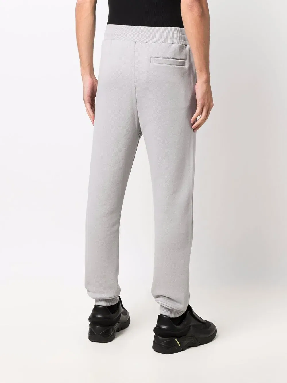 embossed logo trackpants