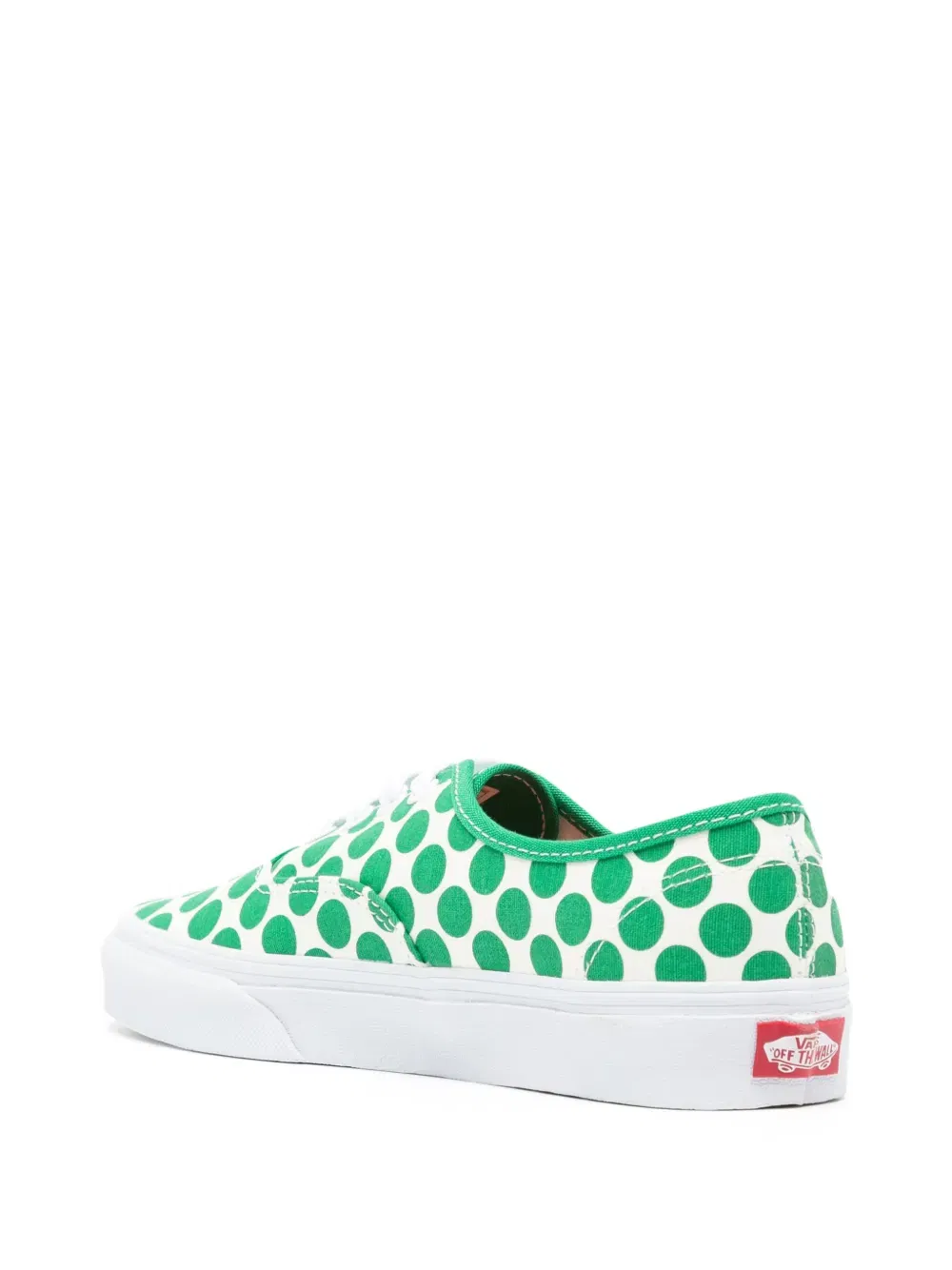 x MOCA Authentic polka-dot cotton sneakers