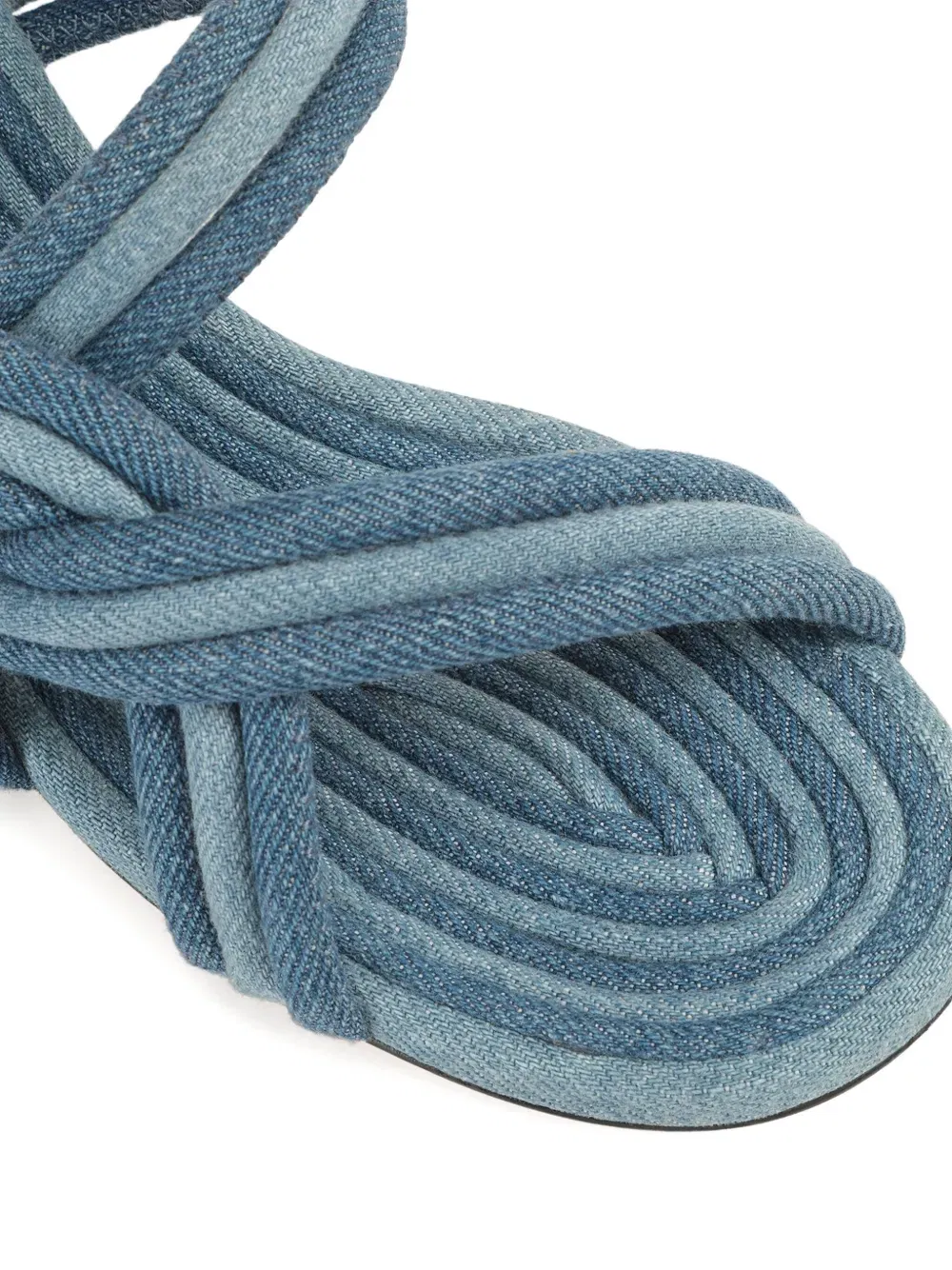 50mm Watamu knotted denim sandals