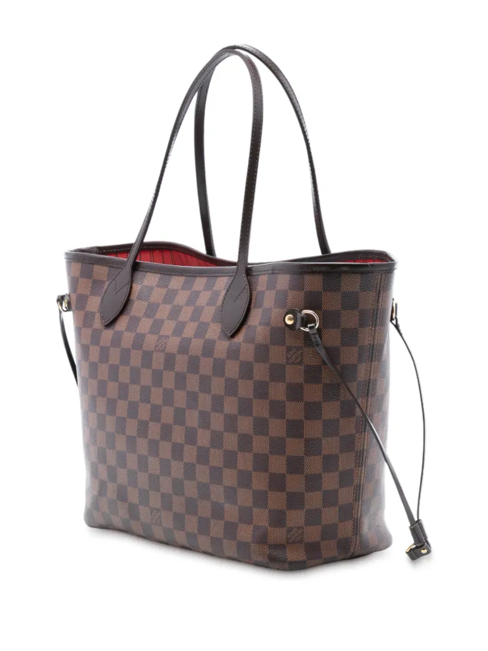 2017 Damier Ebene Neverfull MM tote bag