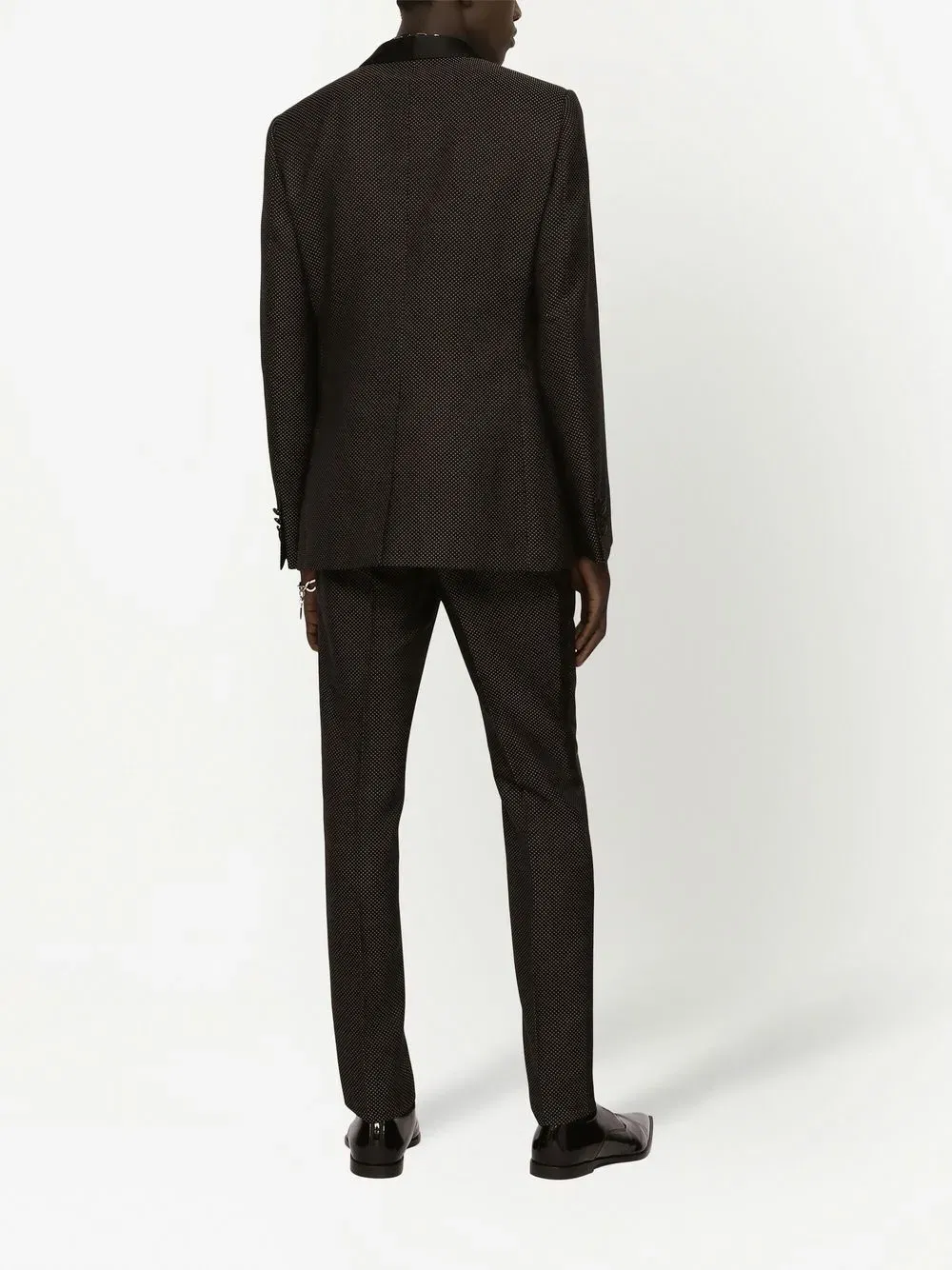 Martini-fit tuxedo suit