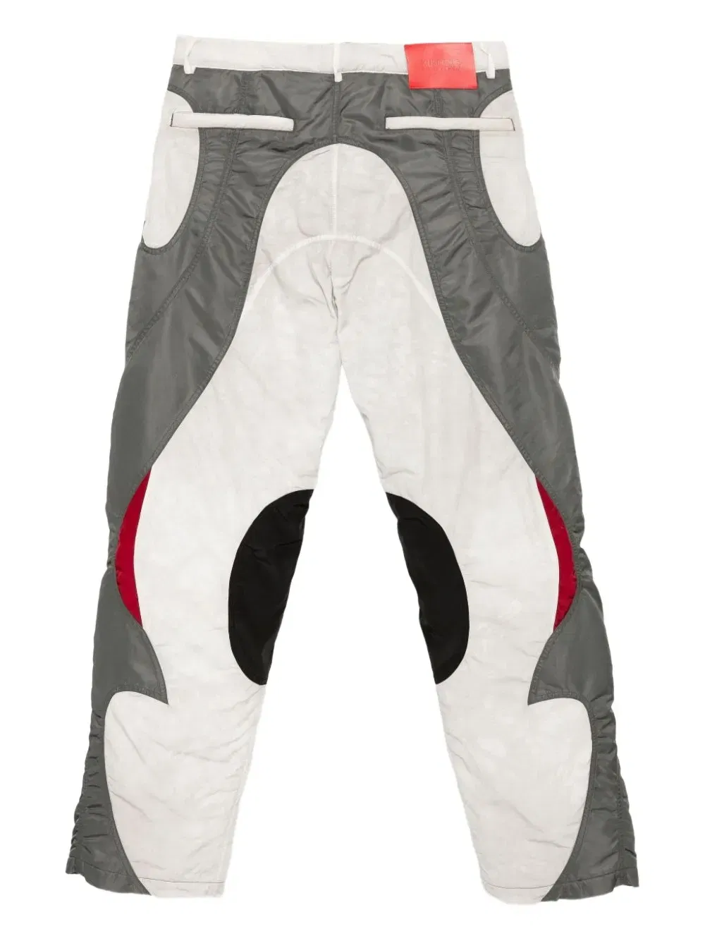 Summer Alpine quilted-panel trousers