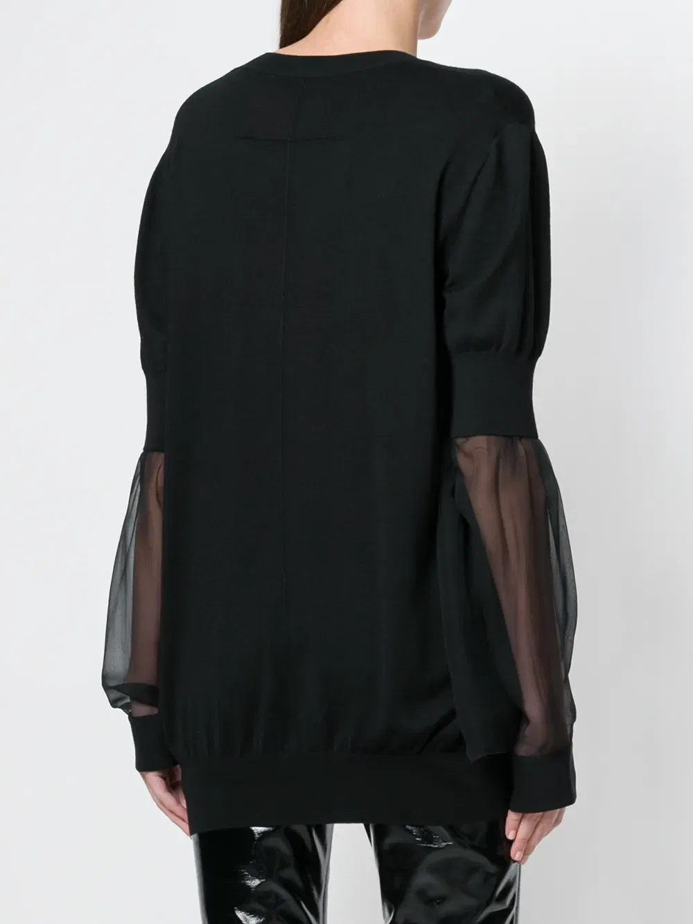 deep v-neck top