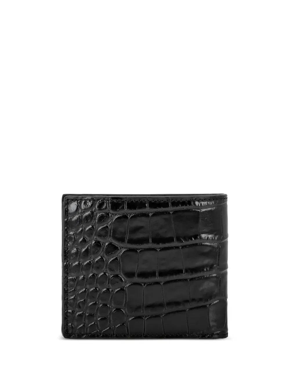 Gothic Plein crocodile-embossed wallet