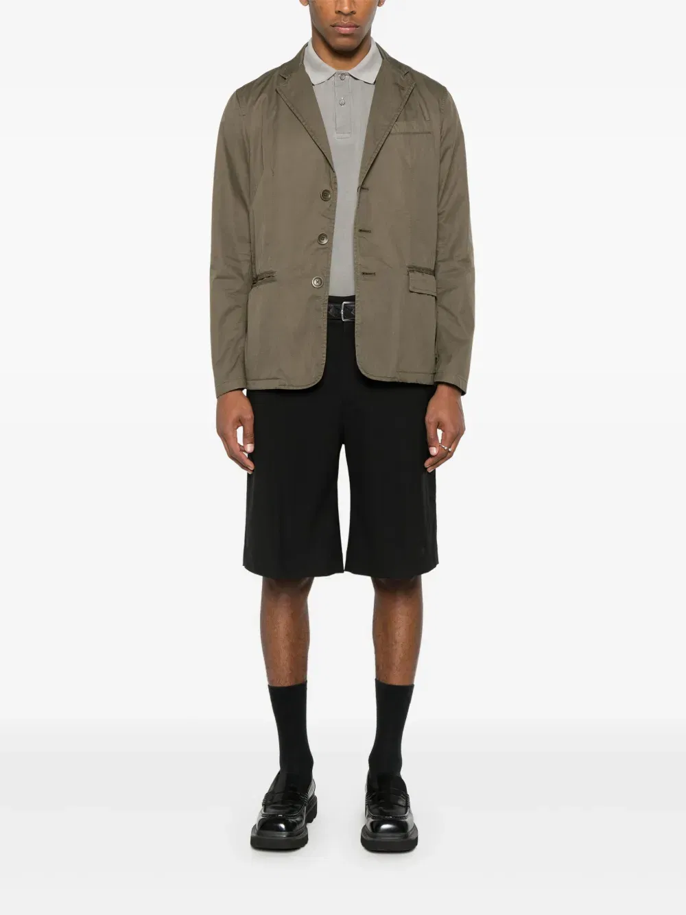 twill blazer