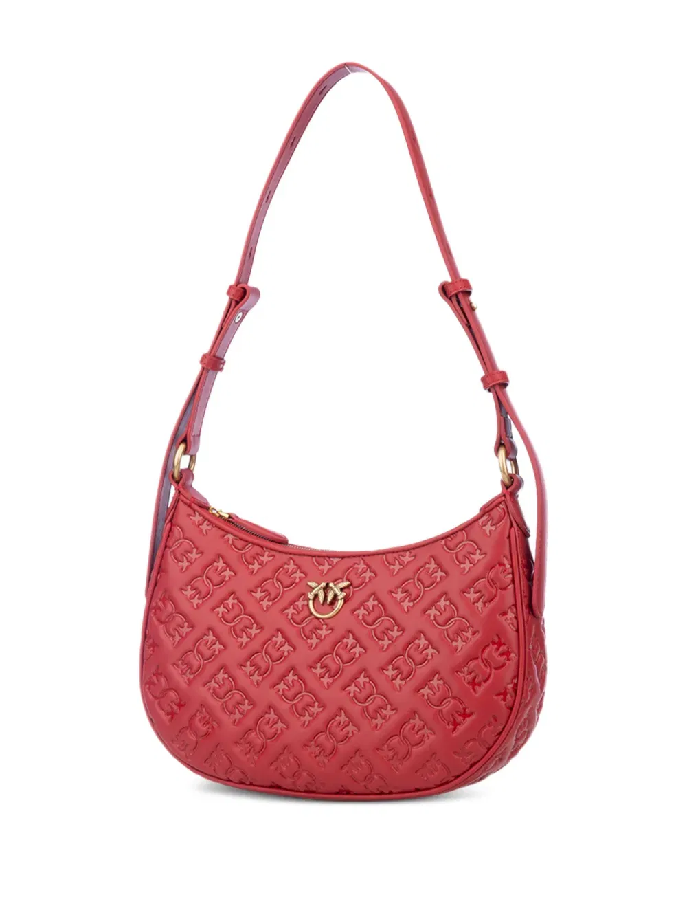 monogram-pattern shoulder bag