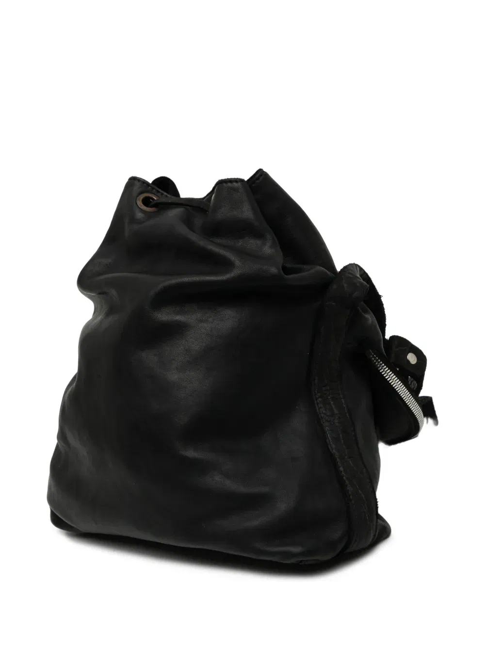 leather backpack