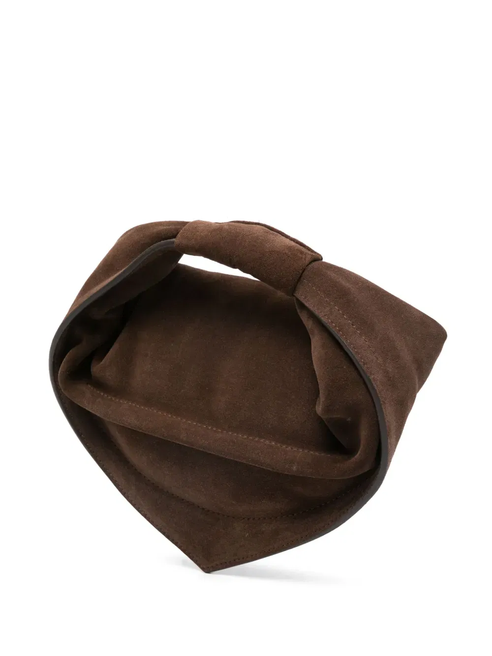 suede tote bag
