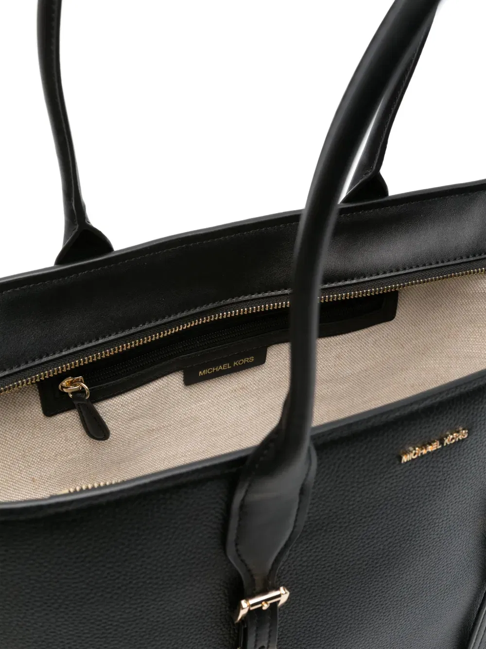 Buckle tote bag