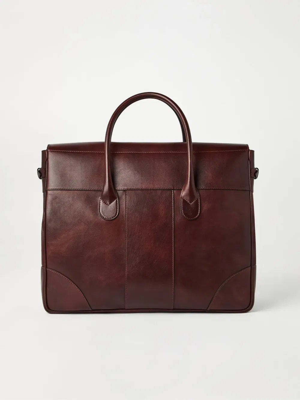 leather luggage bag