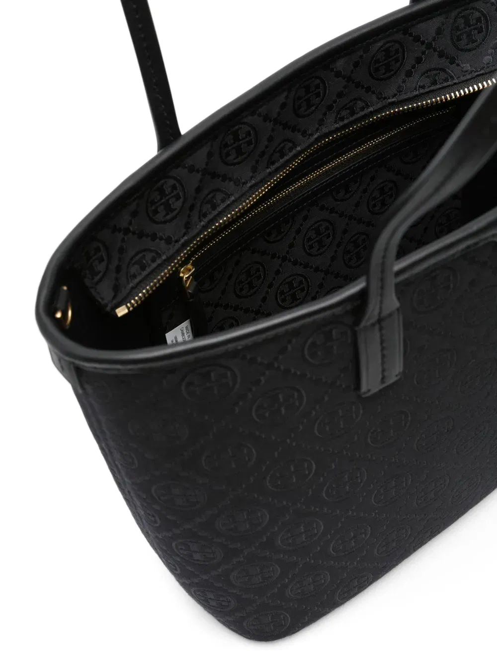 small T Monogram zip tote bag