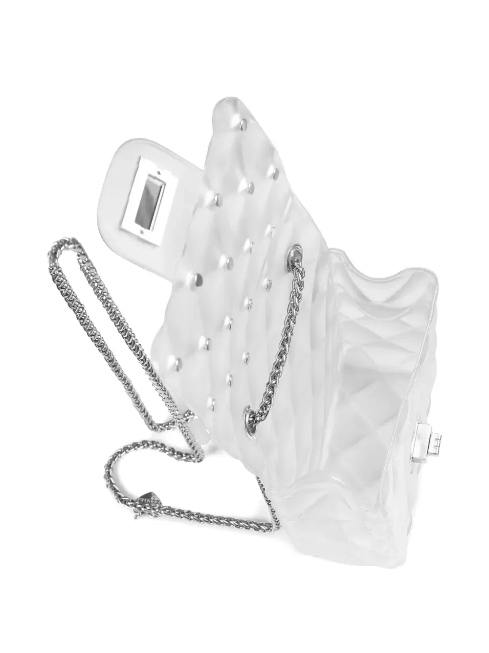 stud-embellished shoulder bag