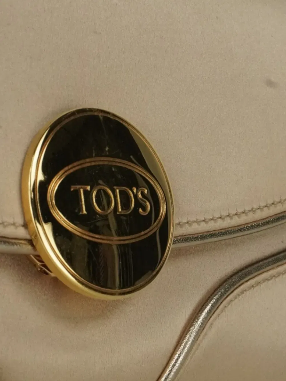 logo clutch bag